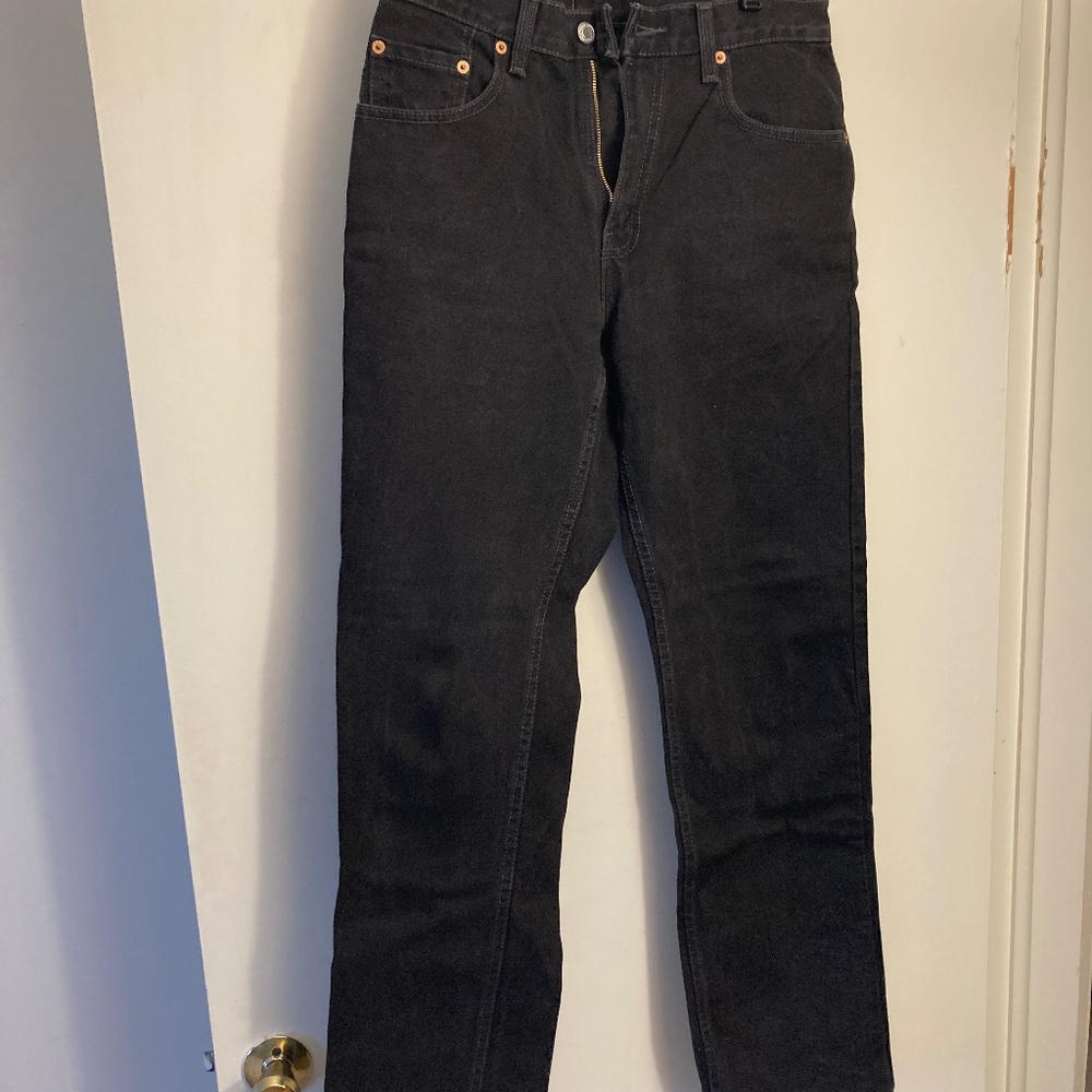 Levi's Black 505 jeans